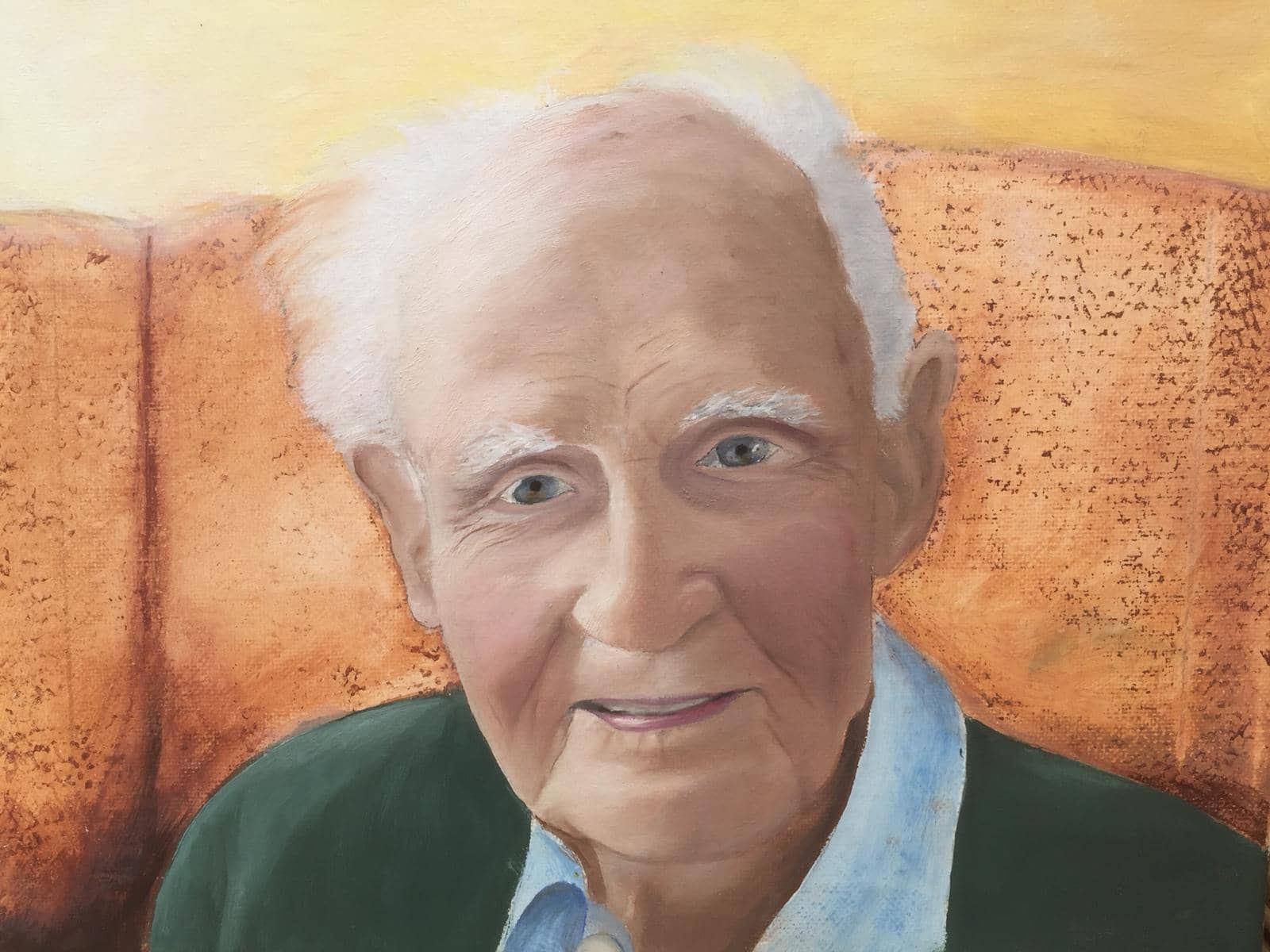 Grandpa in oil